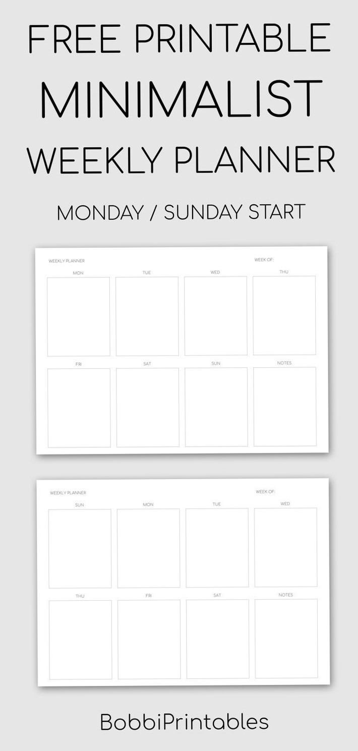 Weekly Planner Layouts for Digital Design & Productivity — 🎨 📍 secret to staying productive