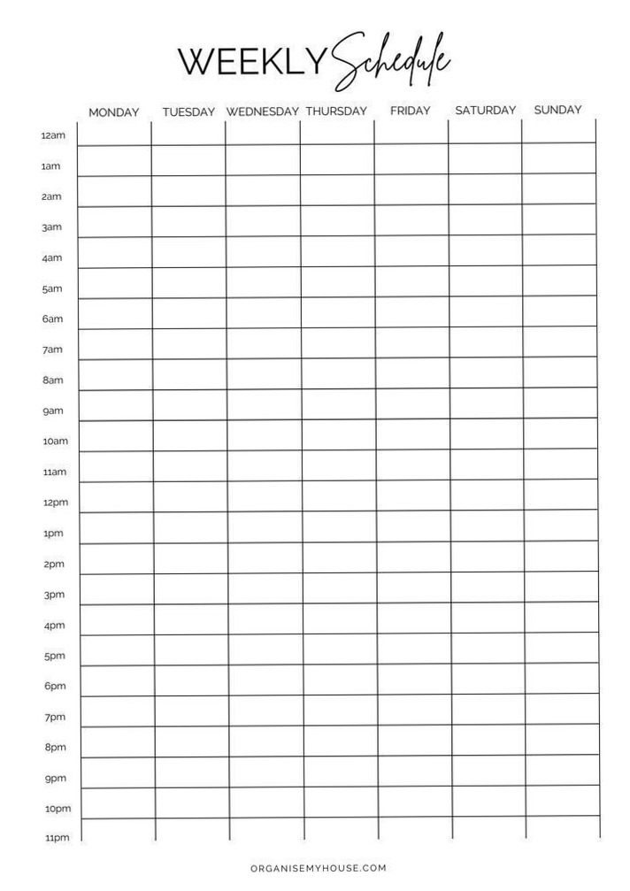 📌 📊 Weekly Planner Power — anitatihernandezs 928 | romanticize your routine