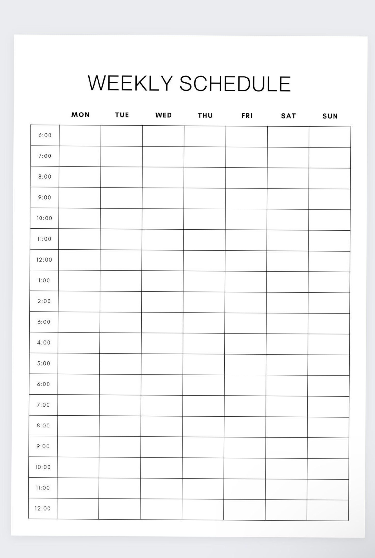 🌈 🖌️ Weekly Timetable & Time Blocking Planner for Creative Schedules | romanticize your routine