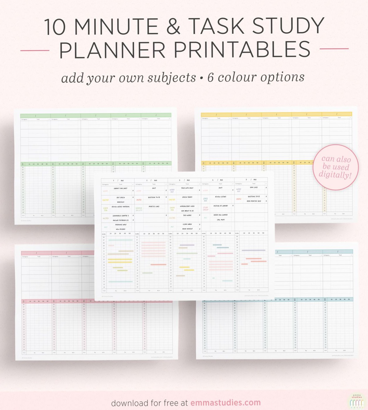 10-Minute Planner for Digital Design & Creative Tasks — 👰 🥂 secret to staying productive
