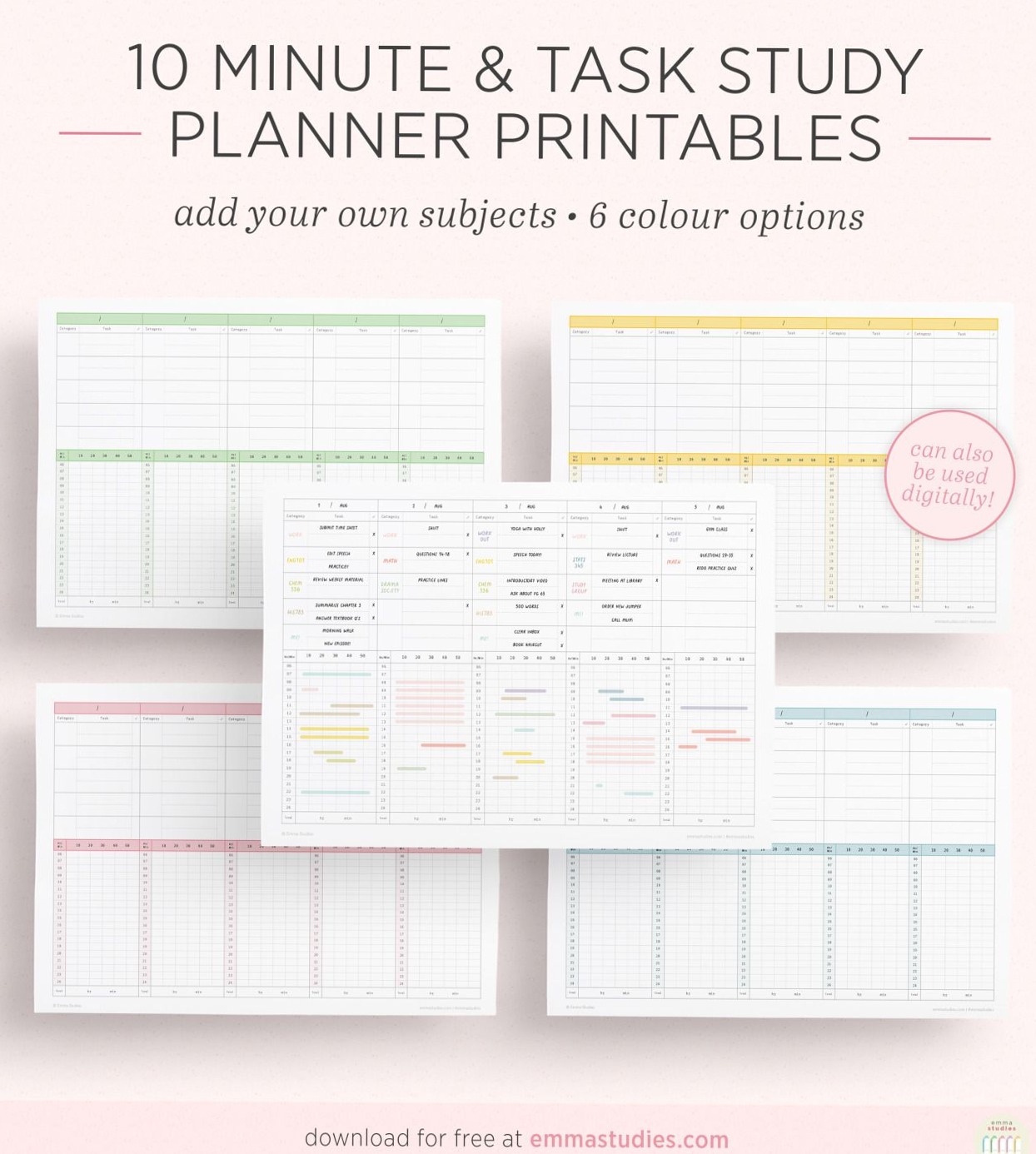 🥂 🌸 10-Minute Planner for Digital Design & Creative Tasks | dream life manifestation