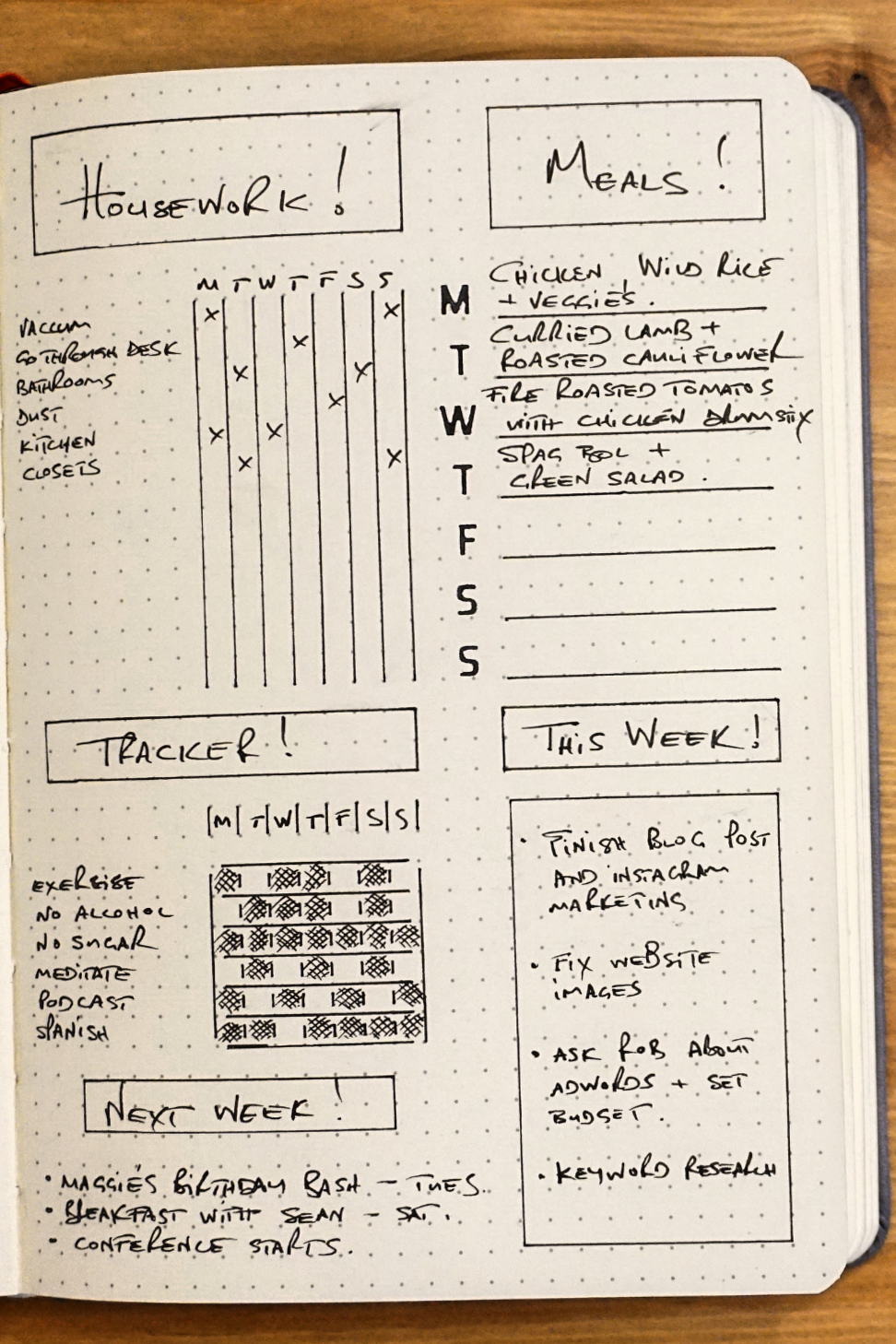 100+ Printable Bullet Journal Pages for Productivity & Organization — 🎀 ✨ dream life manifestation