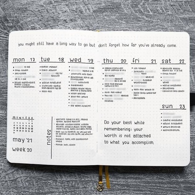 16 Minimalist Bullet Journal Weekly Spreads for Notion & Homeschool Planning — 💌 💌 only tool for life admin