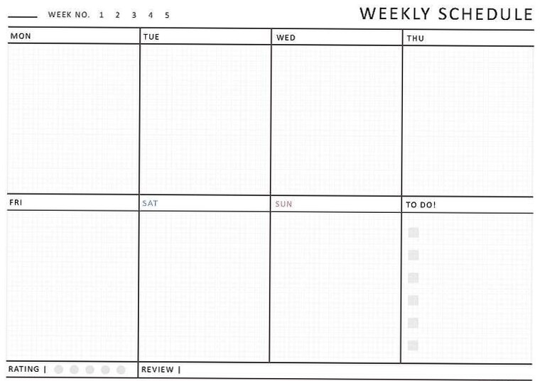 굿노트 위클리2탄: 디지털 플래너 템플릿 — 📝 📝 romanticize your routine