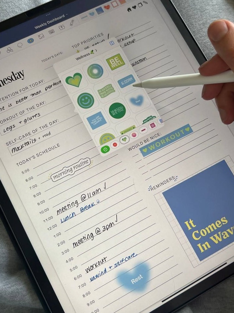 200+ Stickers Bundle kraftyplanner — 🌿 🎀 secret to staying productive