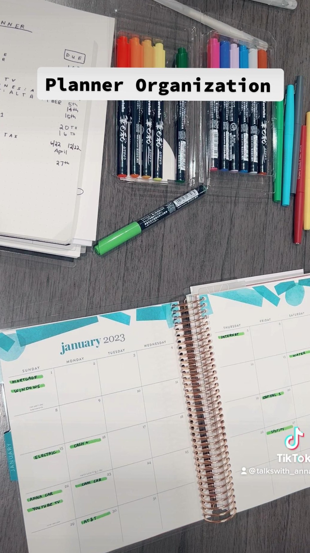 📁 🖇️ 2023 Weekly Planner | Digital Organization | Creative Planners | romanticize your routine