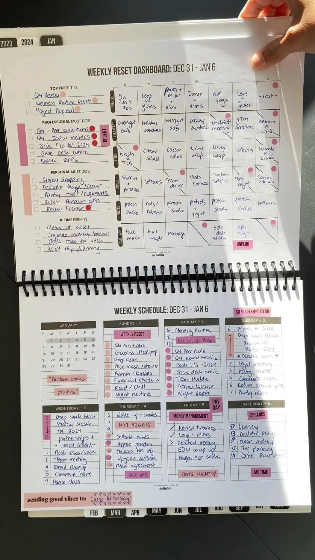 2024 Planner: Organize Your Life with Style — 🪄 🎨 secret to staying productive