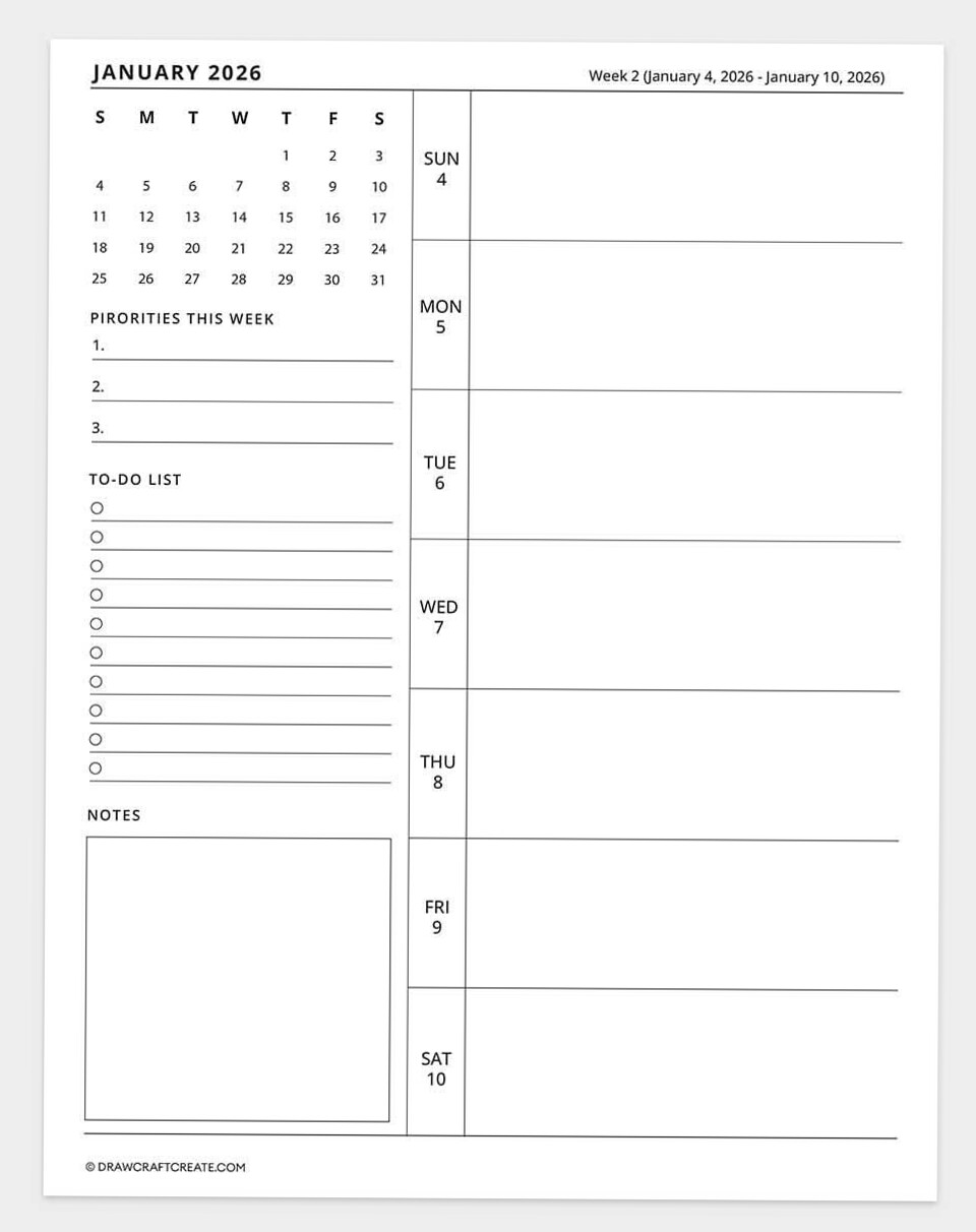 2026 Planner Templates: Creative Layouts & Digital Design Ideas — 👰 🍰 stay inspired all year long
