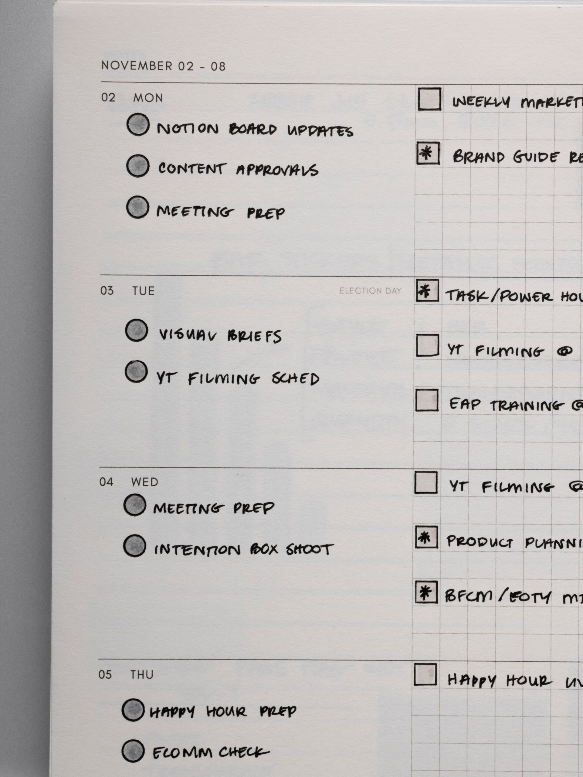 🌸 🍰 2026 Weekly Horizontal Notebook | Monday Start A5 Spiral | dream life manifestation