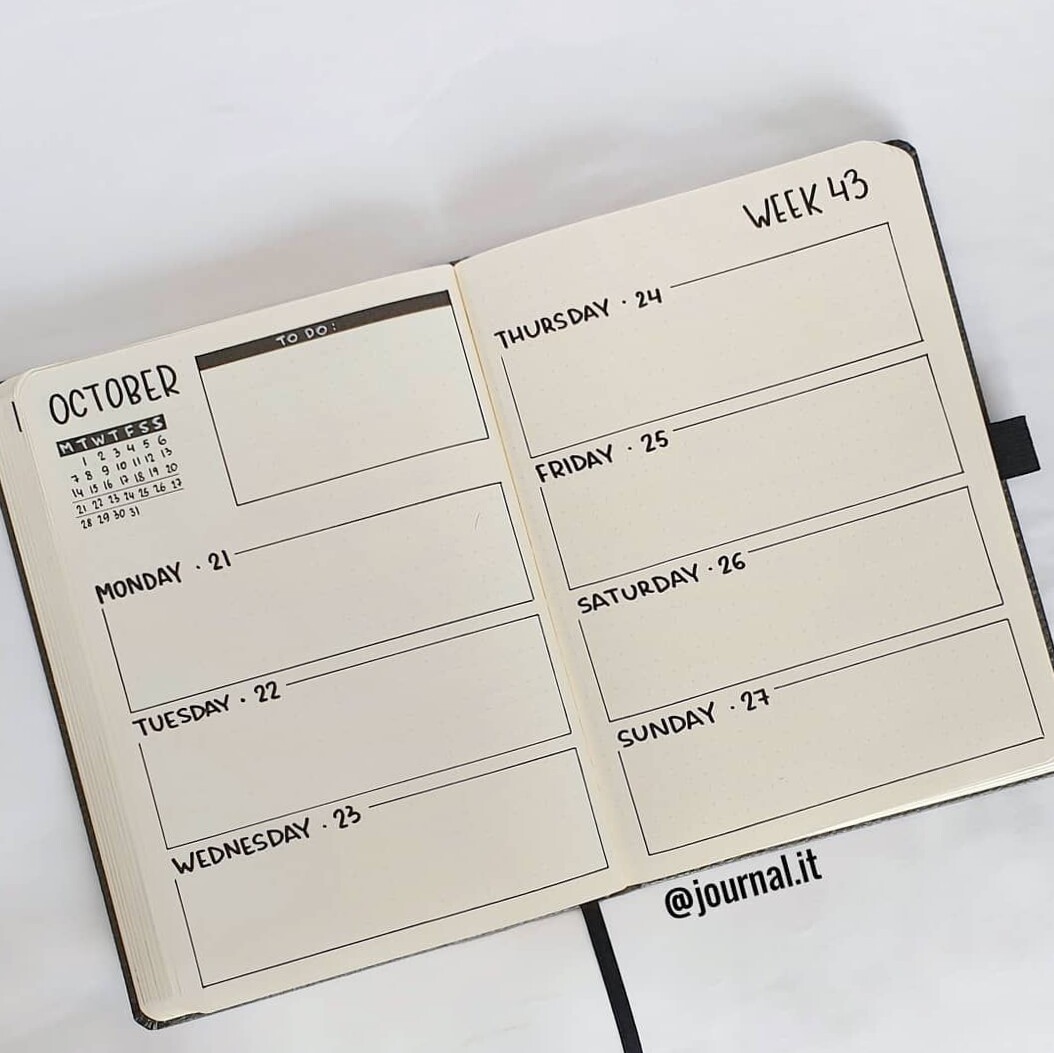 25 Minimalist Bullet Journal Spreads for Non-Artists — 💍 👰 dream life manifestation