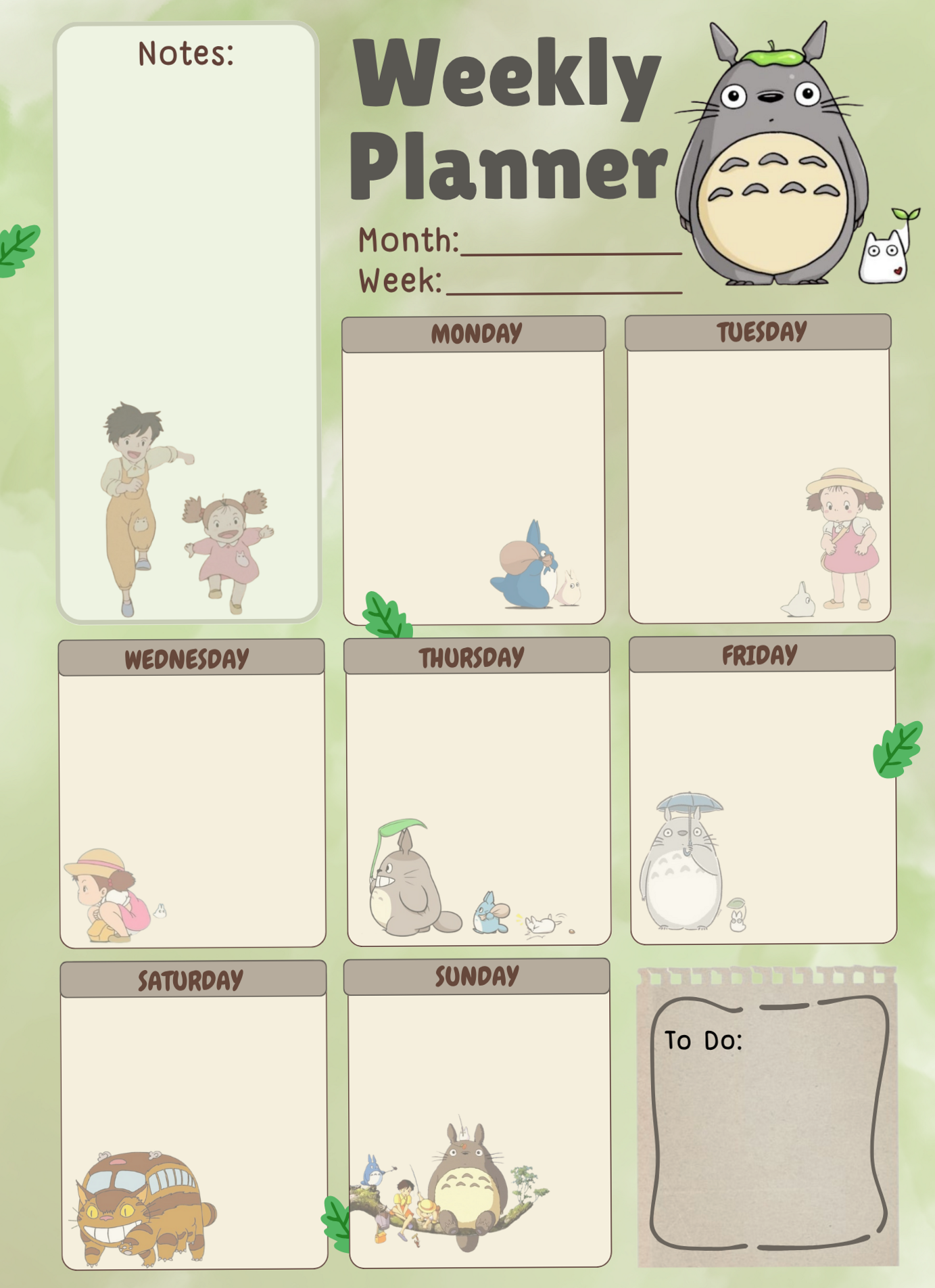 🎀 🤍 3 Printable Daily Planners + Free Weekly & Monthly PDFs | secret to staying productive