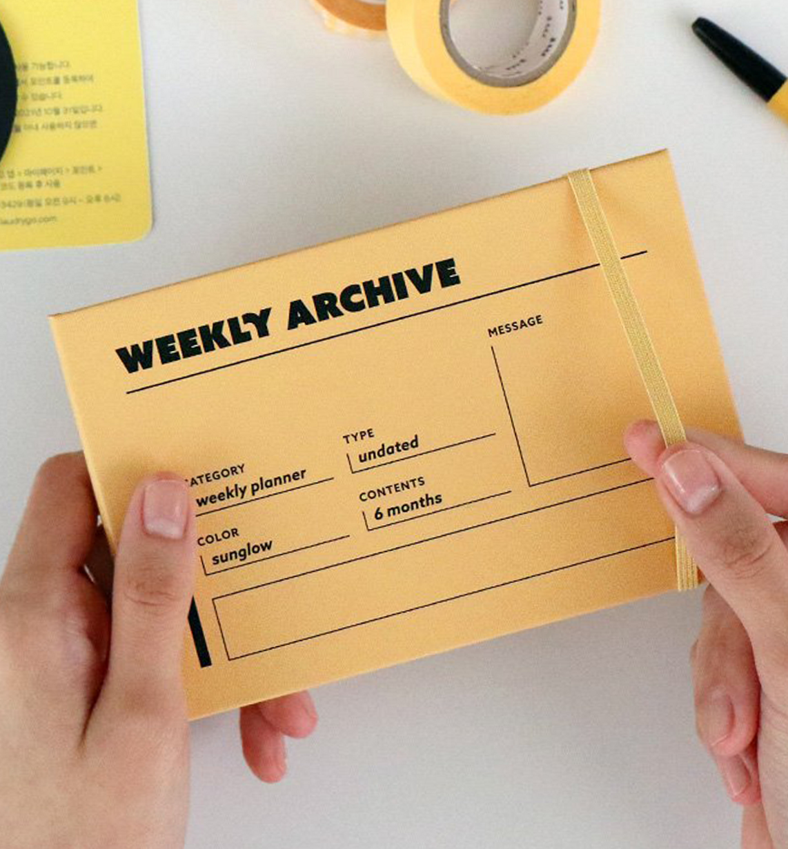 6-Month Weekly Archive Planner Design — 🎨 🌈 stay inspired all year long