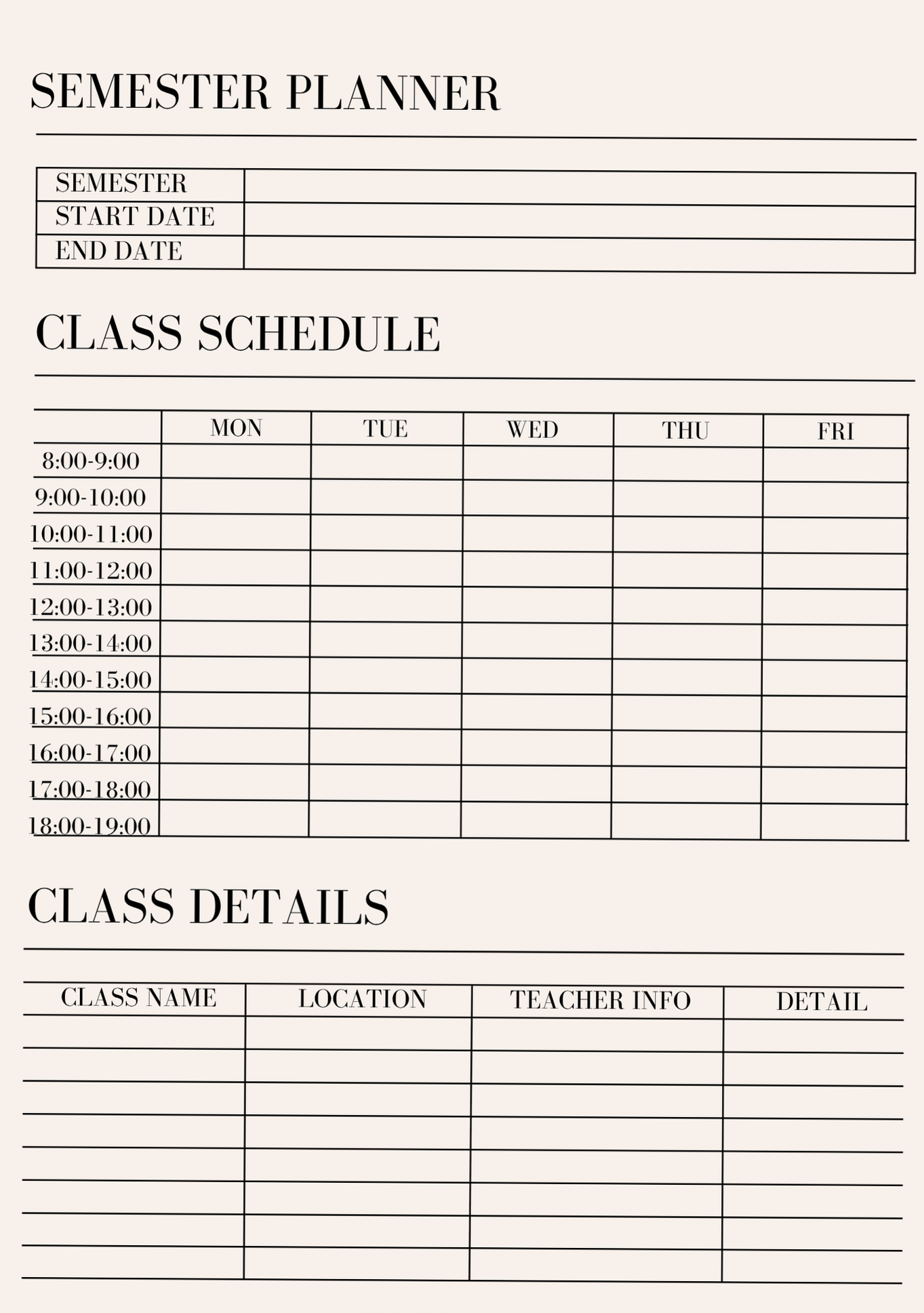 Academic Study Planner | Minimal Digital Student Planner for Good — ✨ 🌿 secret to staying productive