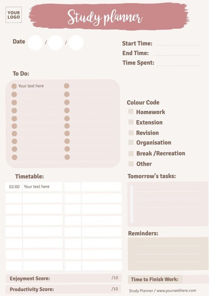 👰 💌 Aesthetic Study Planner for Digital Creatives | dream life manifestation