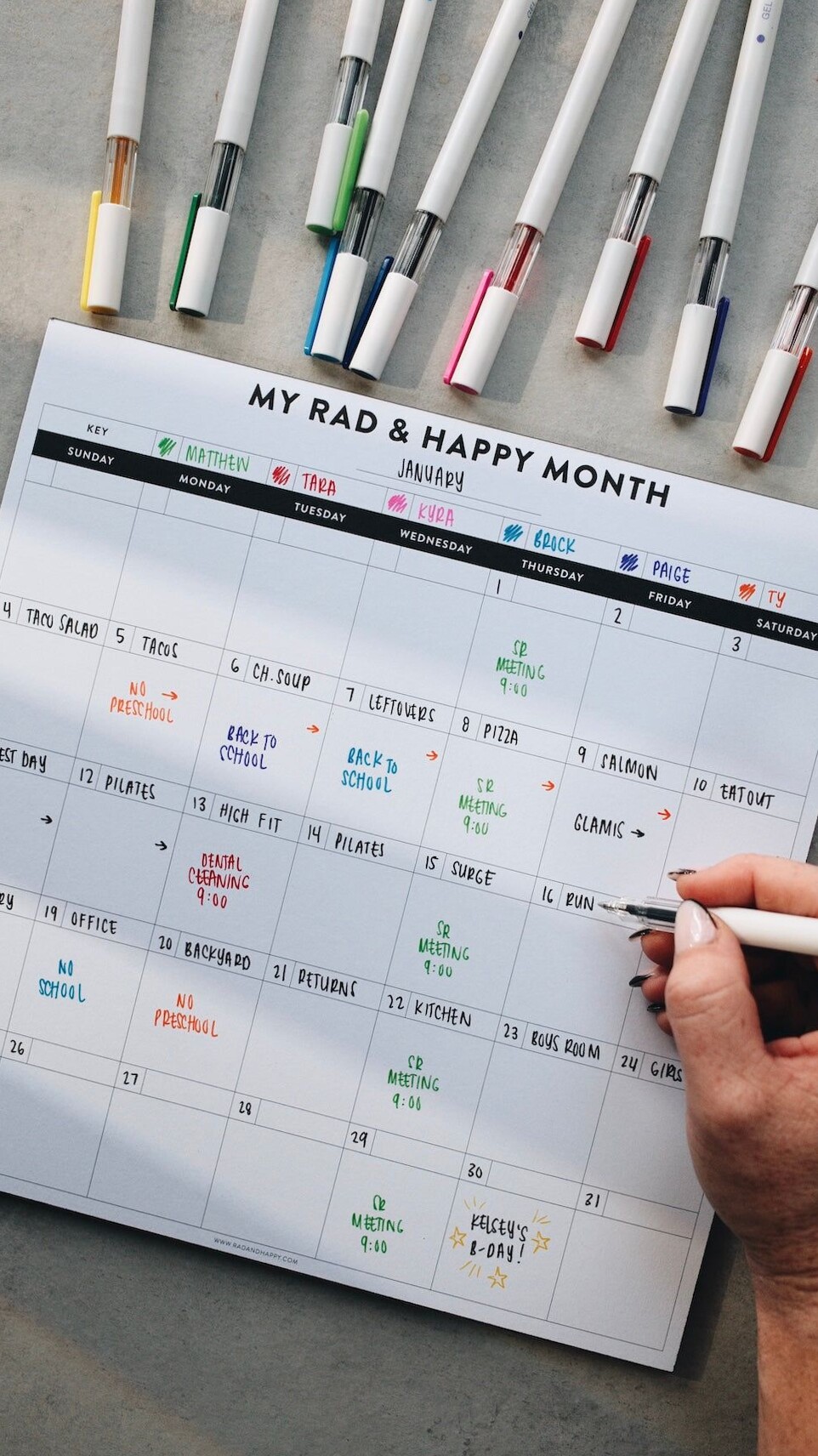 Celebrate Every Day with Happy Month Notepad — 🖇️ 📅 stay inspired all year long