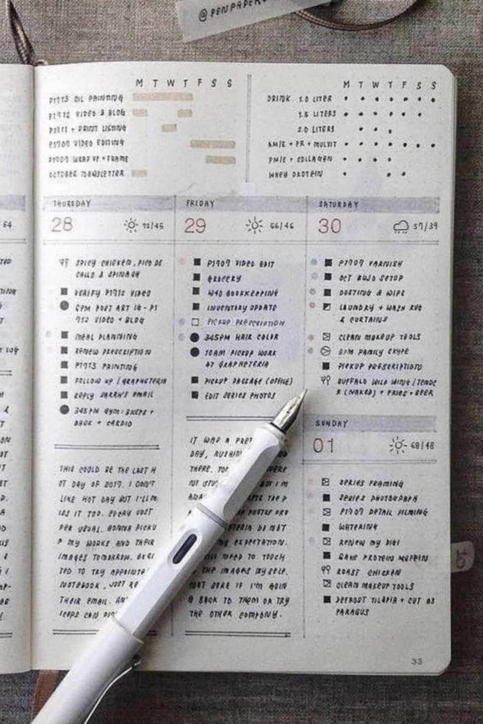 📁 📊 Comment créer un bullet journal minimaliste? | secret to staying productive