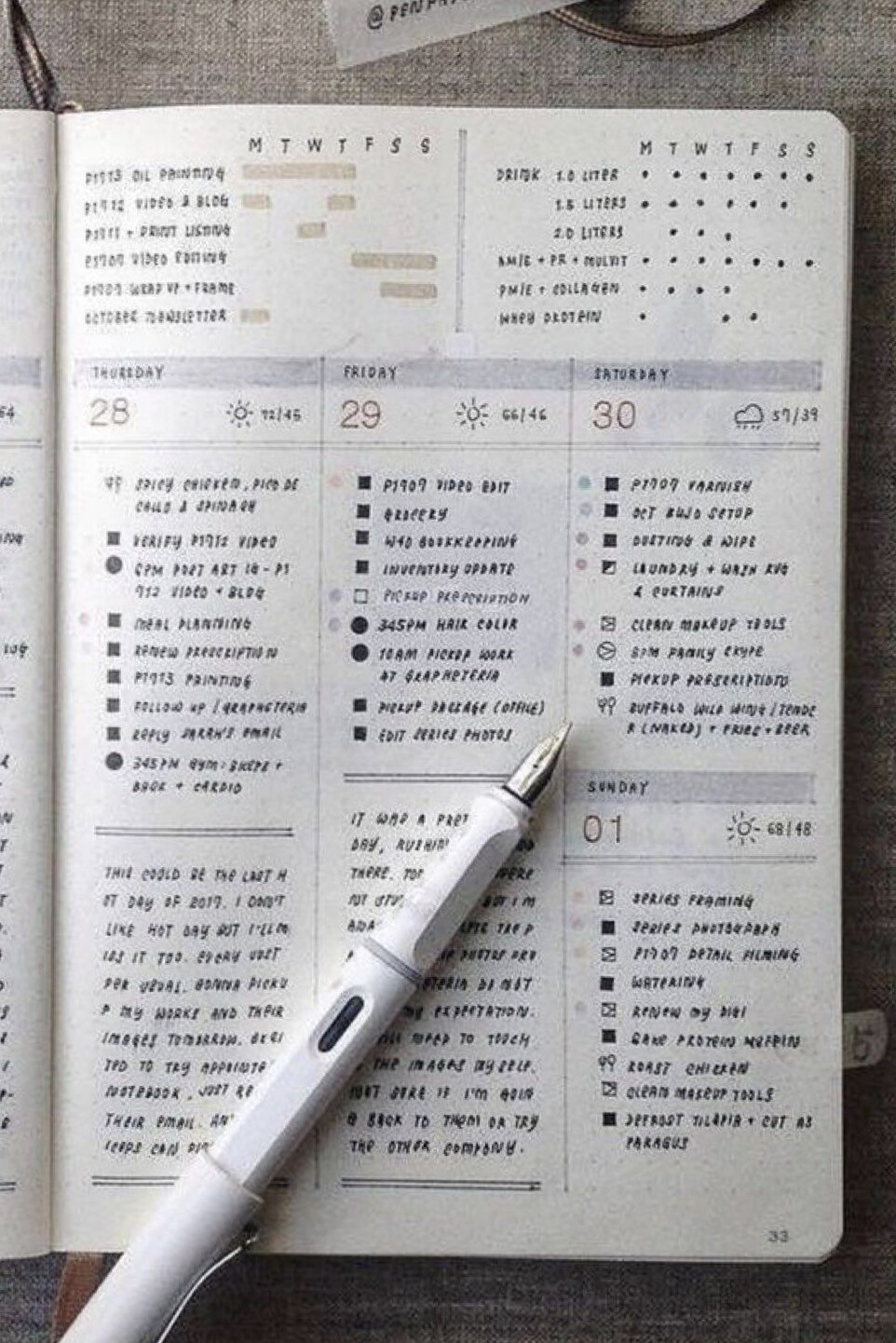 📍 📍 Comment créer un bullet journal minimaliste? | romanticize your routine