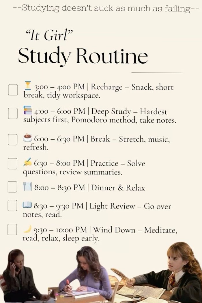Crafting a productive study routine with digital planners and creative tools. — 🤍 🤍 secret to staying productive