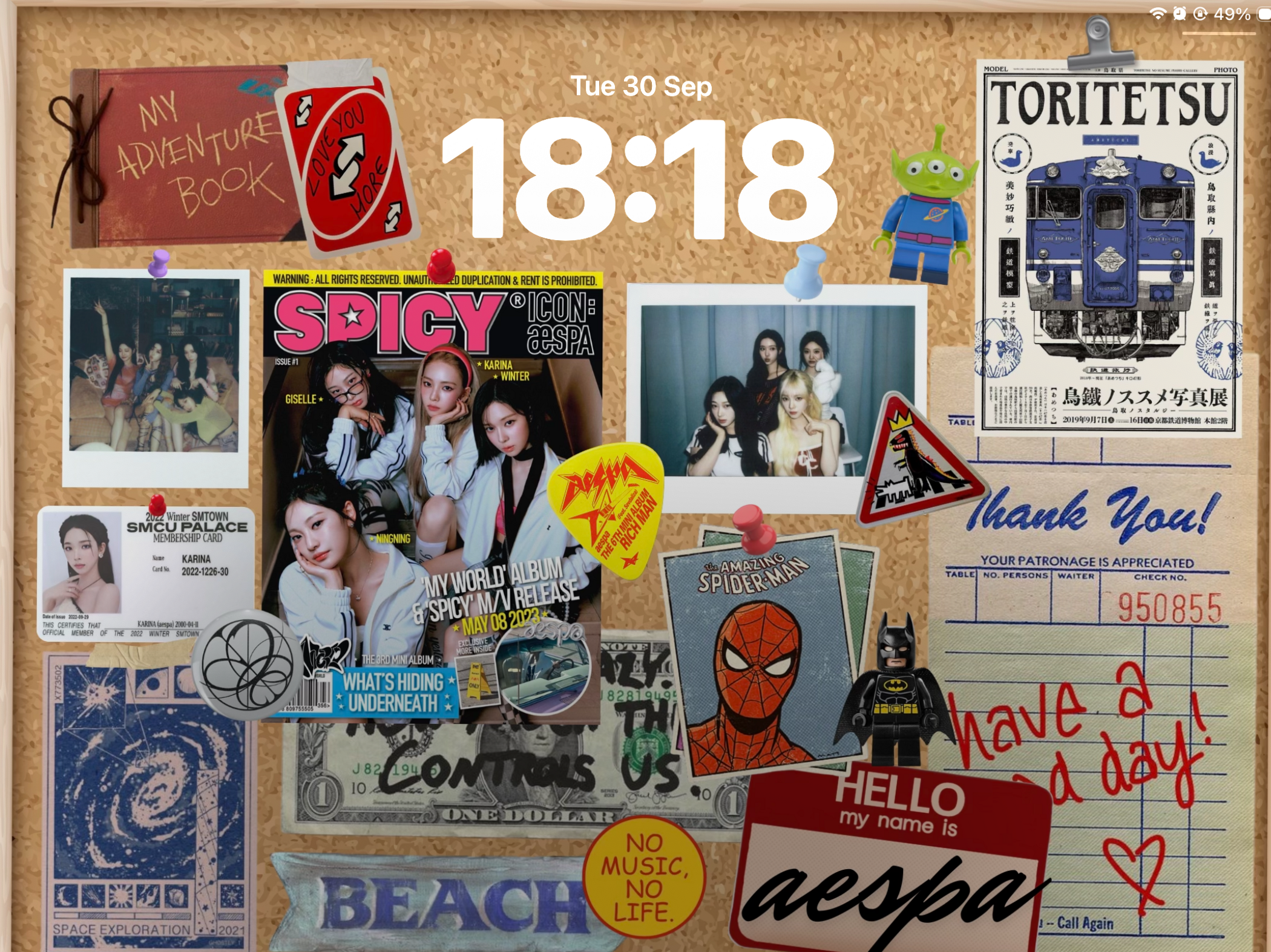 Creative Aespa Wallpaper for Digital Design & Planners — 📍 🎨 stay inspired all year long