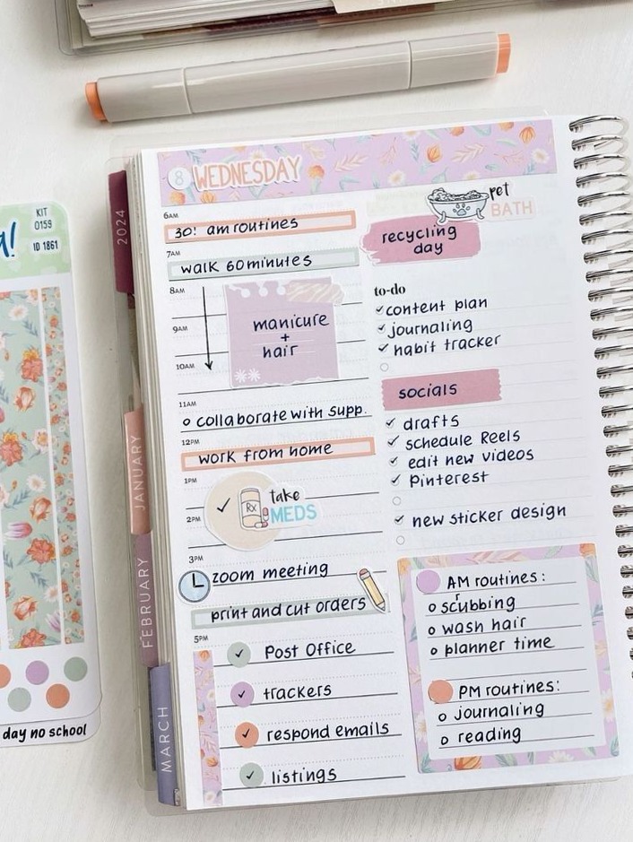 📝 🖇️ Creative Assets & Planner Design Inspiration | dream life manifestation