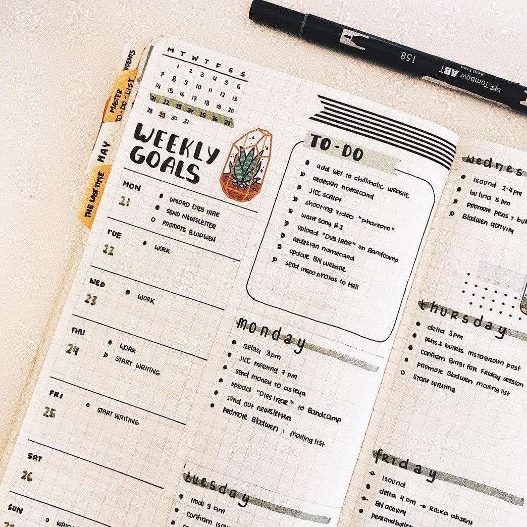 ✨ 🌿 Creative Bujo Inspiration for May Week 4 | stay inspired all year long