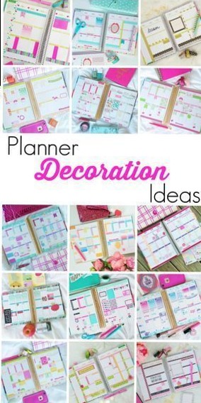 🎨 🌈 Creative Planner Decoration Ideas for Digital Design | secret to staying productive