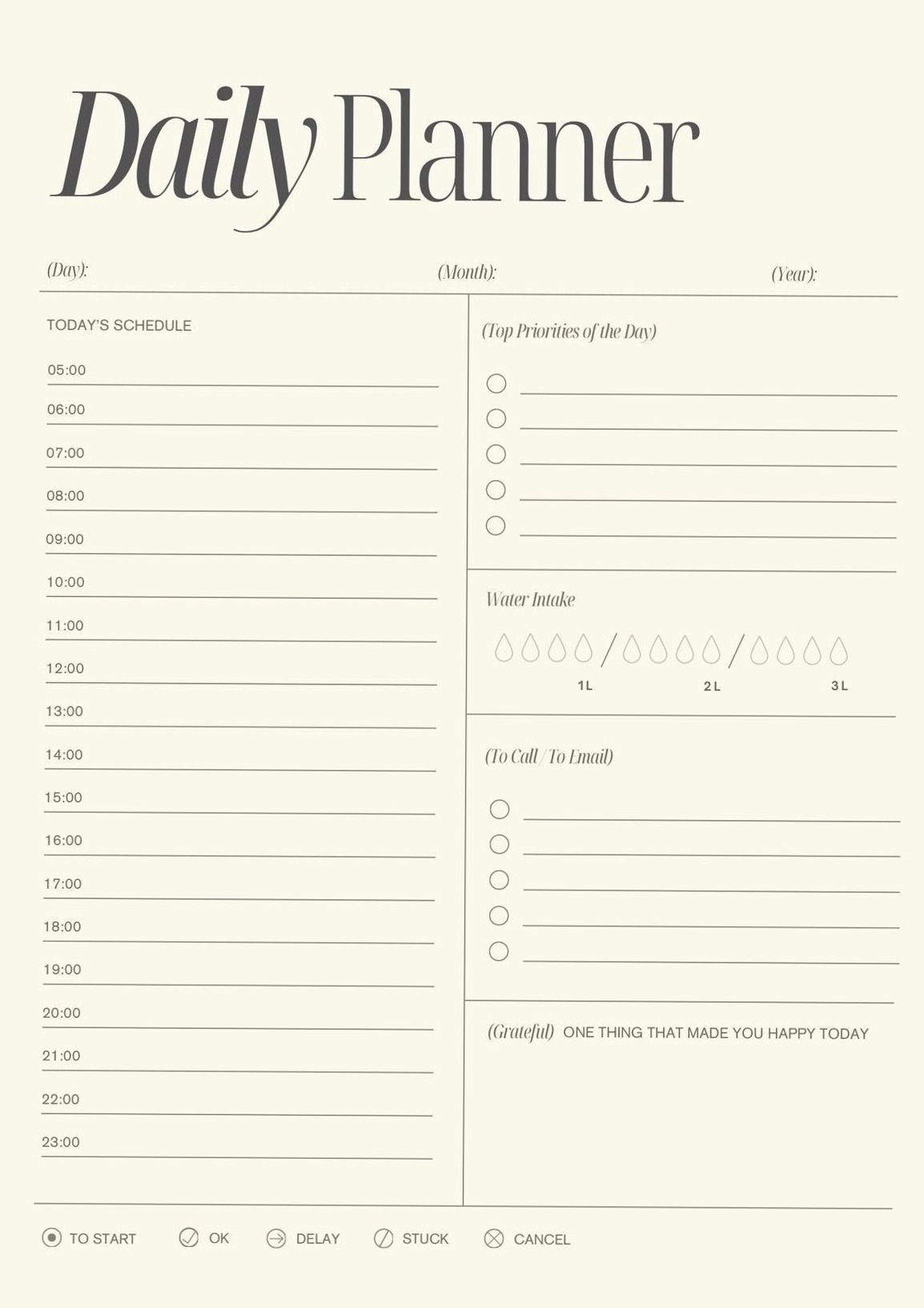 Daily Planner Layouts for Creative Productivity — 🎨 🖌️ stay inspired all year long