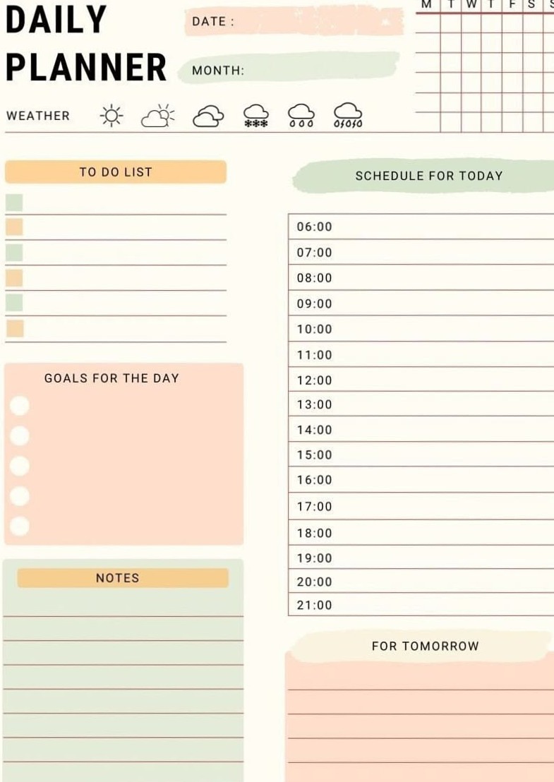 🤍 🎀 Daily Study Planner & To-Do List | Dream Life Manifestation Printable | stay inspired all year long