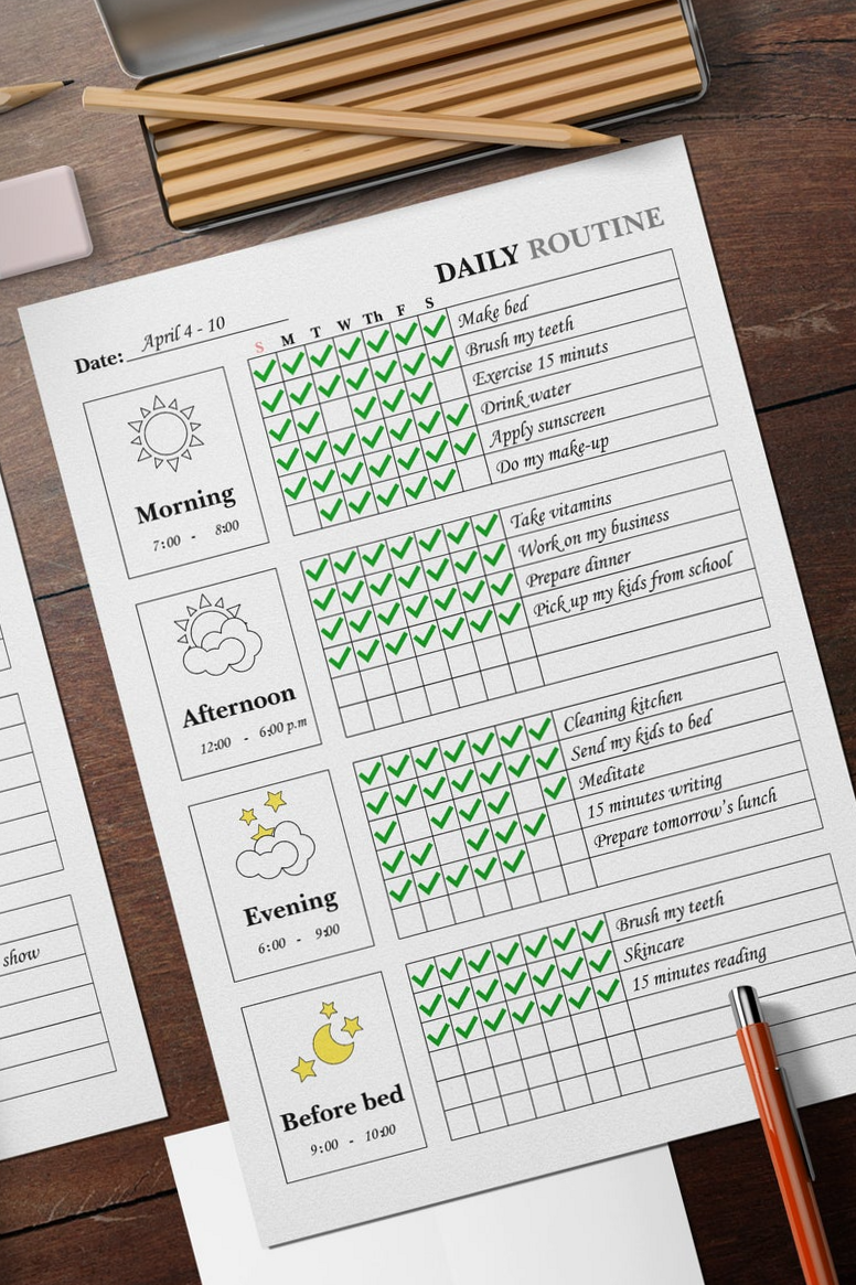 Daily Weekly To-Do Priority List Planner PDF | A4 A5 Letter | Bullet Journal Etsy Printable — 🖌️ 🌈 dream life manifestation