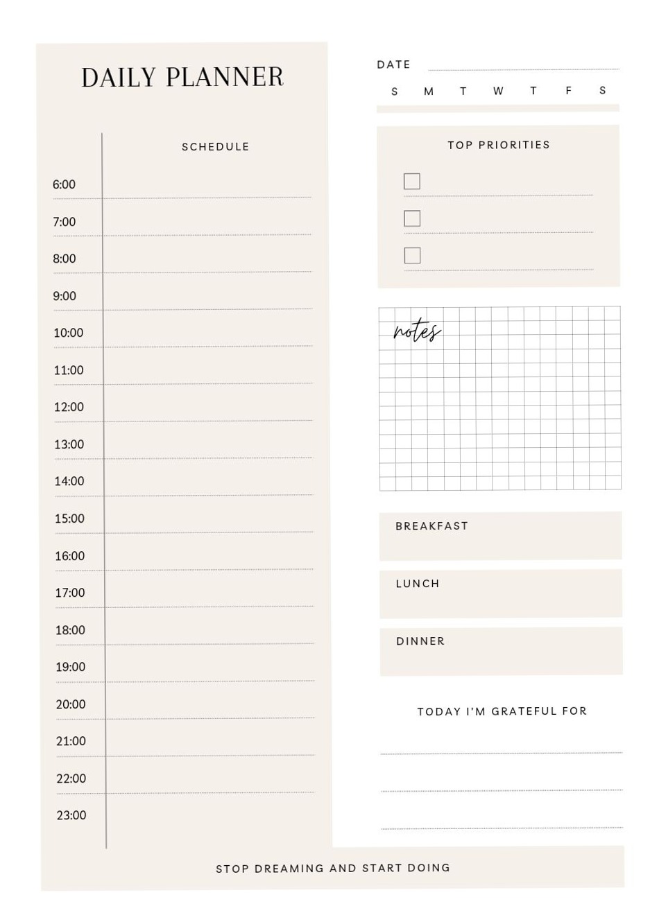 💎 📍 Digital Daily Planner for Creative Productivity | secret to staying productive