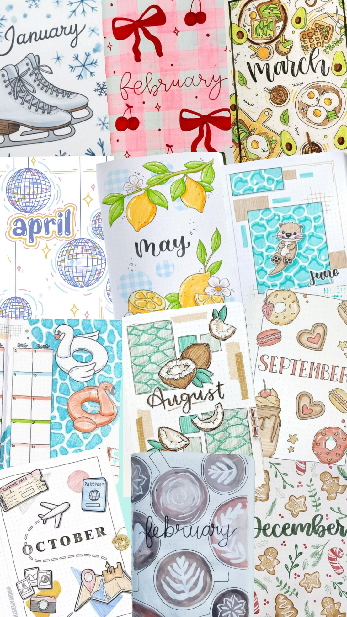 Digital Design Inspiration for Planners & Creative Assets — 🪄 🎨 romanticize your routine