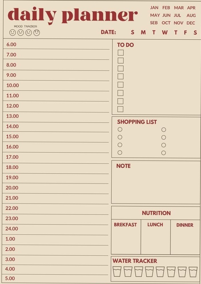 Digital Note Taking Page Template | Creative Planner Design — 💌 🌸 stay inspired all year long