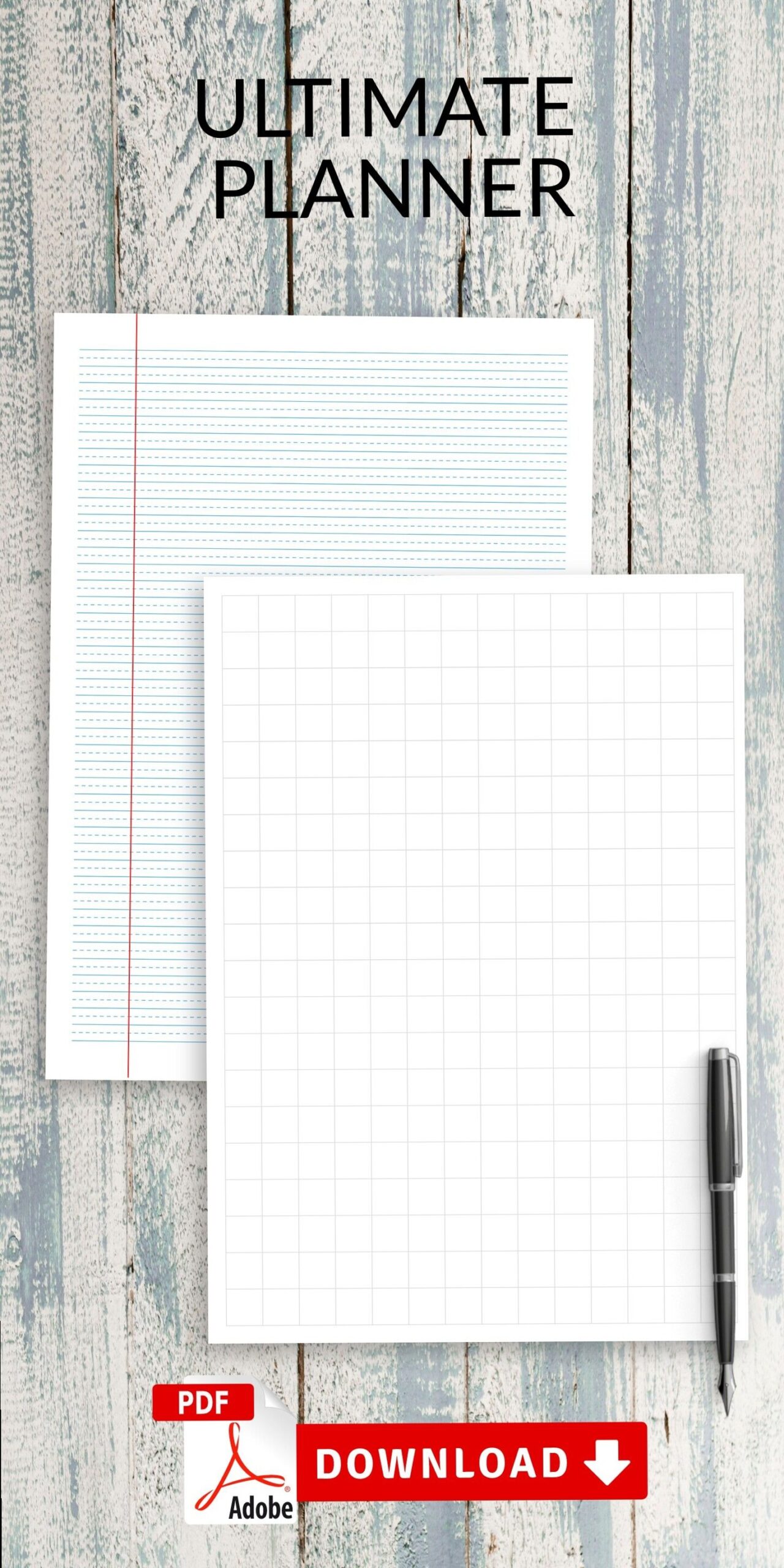 Digital Note Templates for Planners & Creative Design — 🍰 👰 secret to staying productive