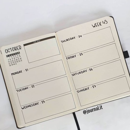 💍 💌 dream life manifestation: 25 Minimalist Bullet Journal Spreads for Non-Artists
