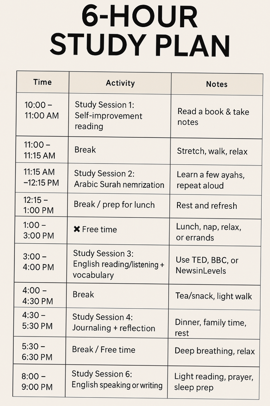🕯️ ☁️ Dream Life Manifestation: 6-Hour Study Plan for Creative Productivity | stay inspired all year long