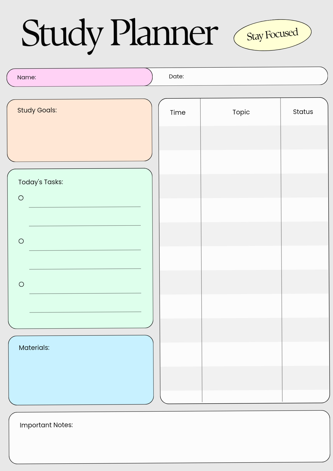 🤍 🕯️ dream life manifestation: Aesthetic Study Planner for Productivity & Organization