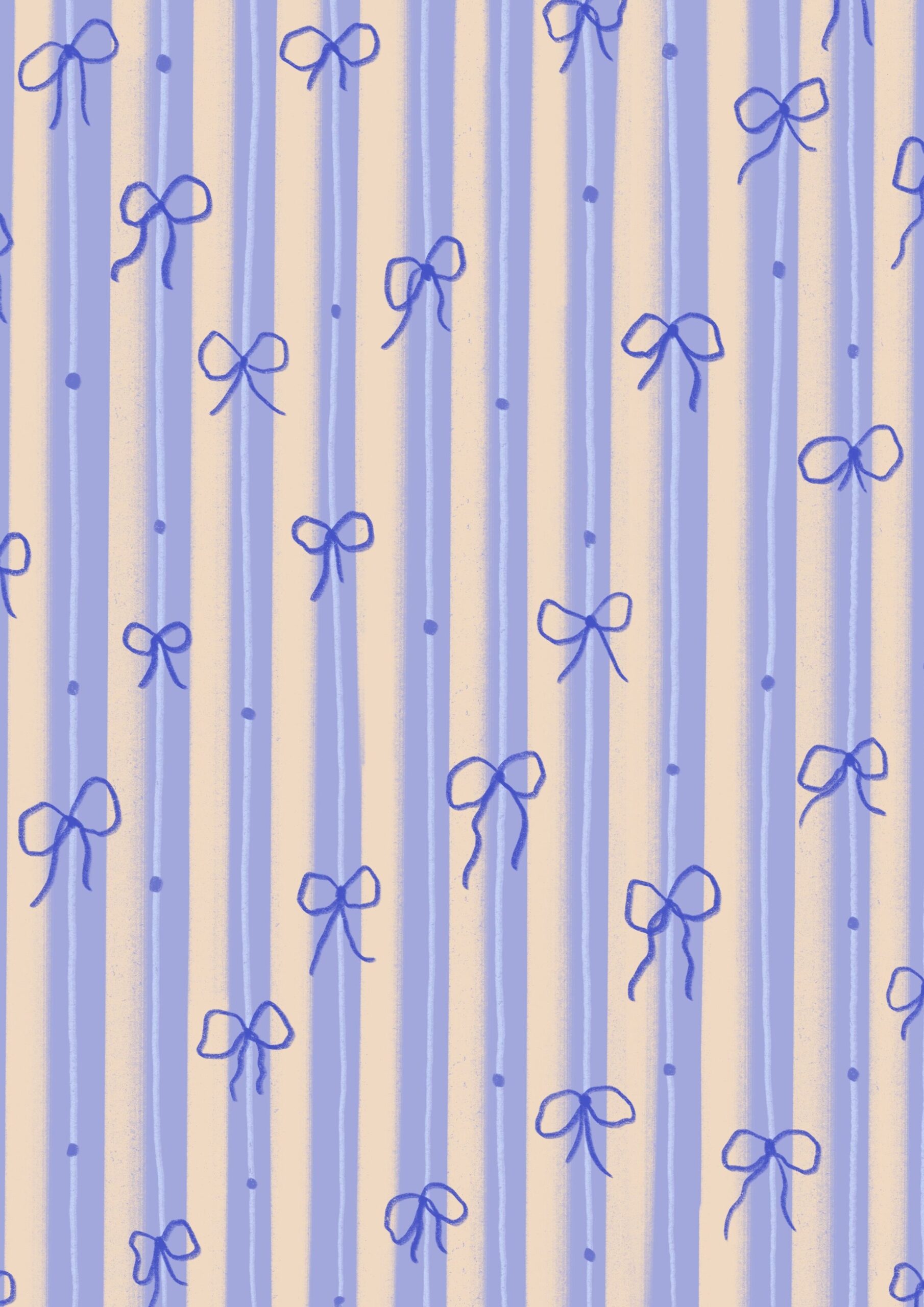 💌 🍰 dream life manifestation: Bows & Stripes Printable Journal Paper