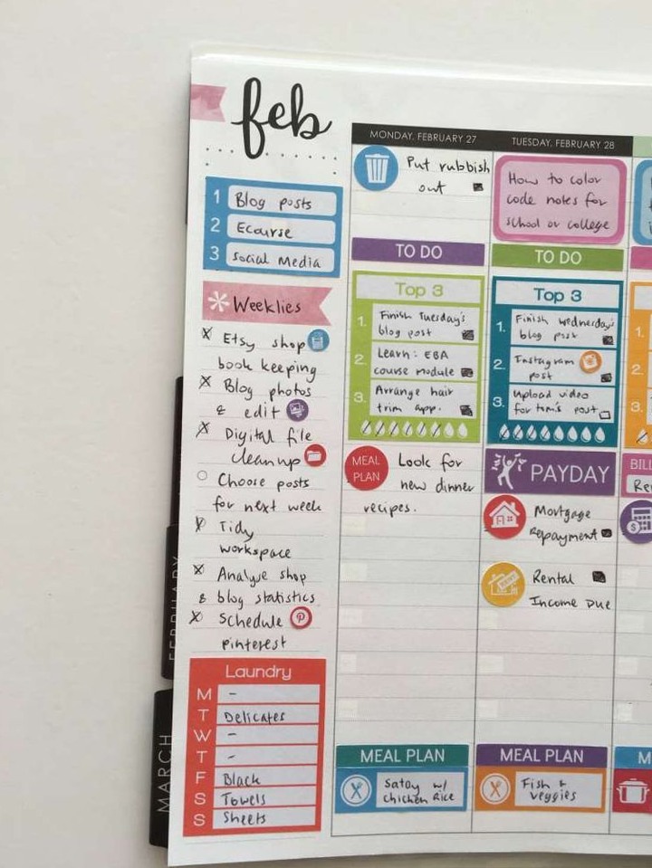 ✨ 🌿 dream life manifestation: Customizing the Erin Condren Planner for Task-Based Planning | Week 9 Design
