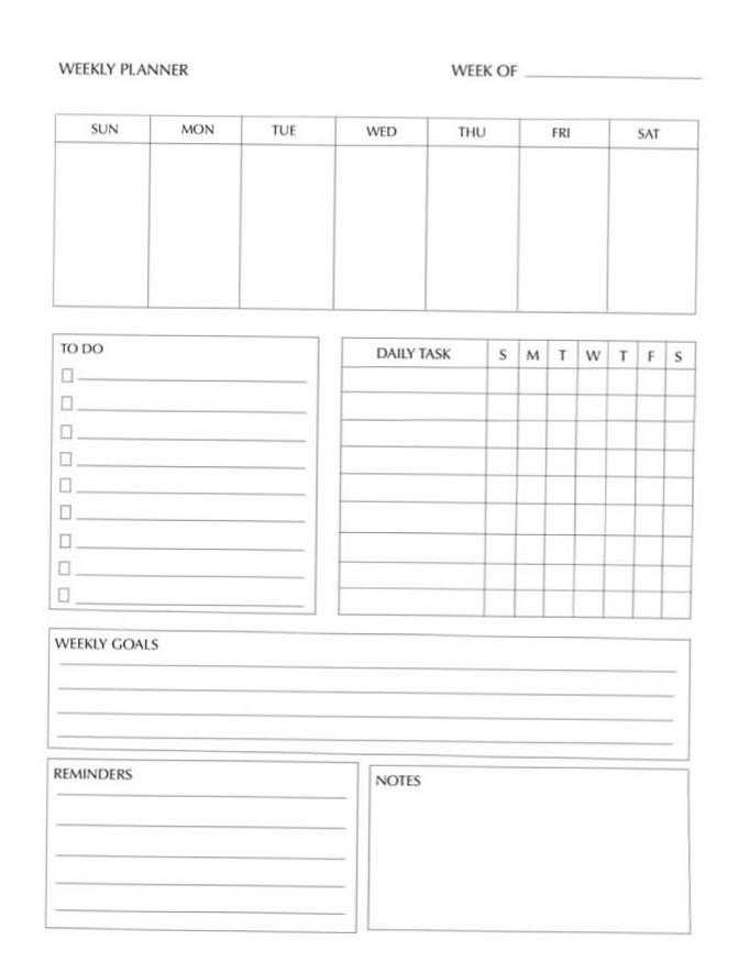 Dream Life Manifestation: Digital Weekly Planner Design — 📅 📝 romanticize your routine
