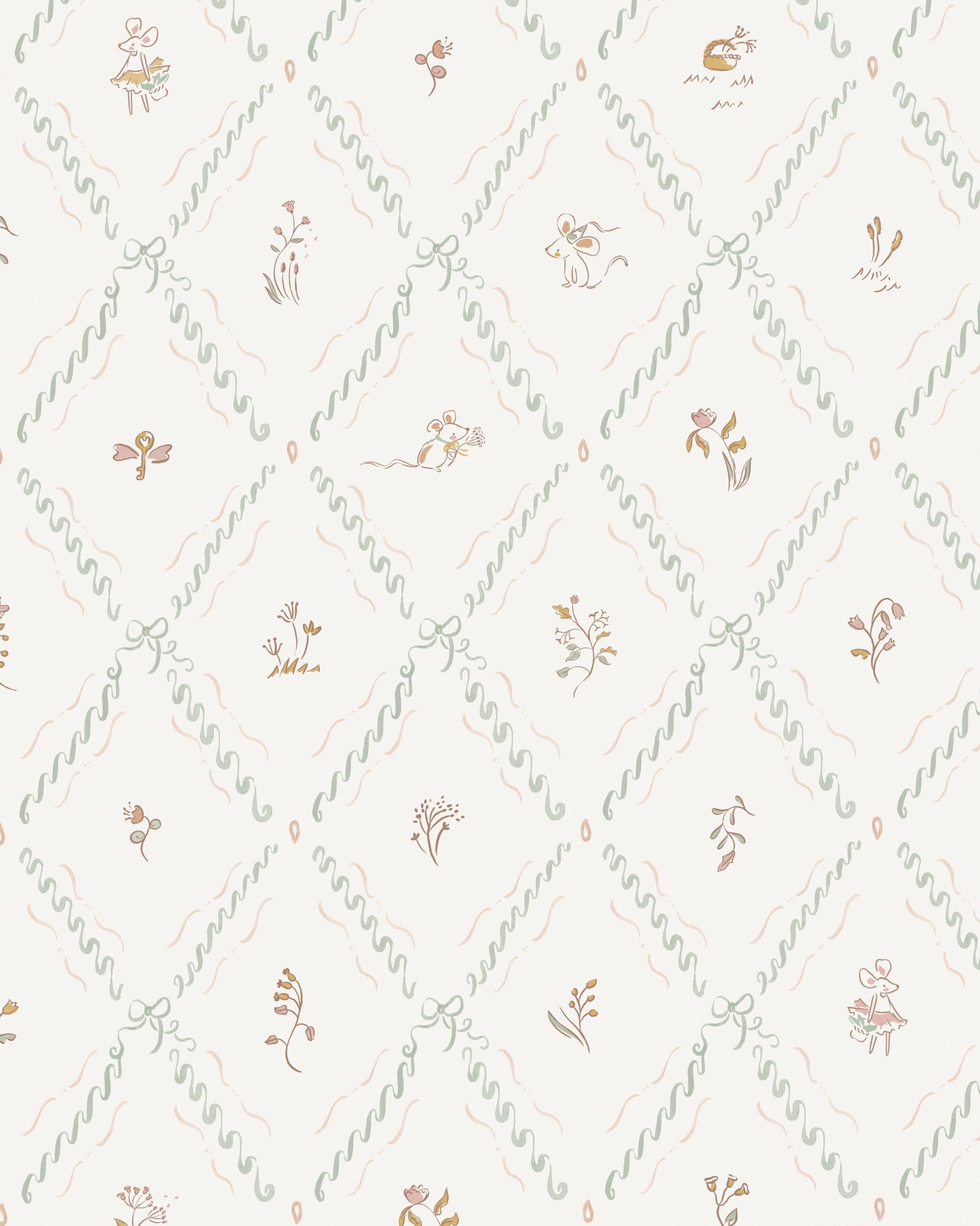 📍 💎 dream life manifestation: Enchanted Kingdom 19.25″ x 8′ Planner Wallpaper