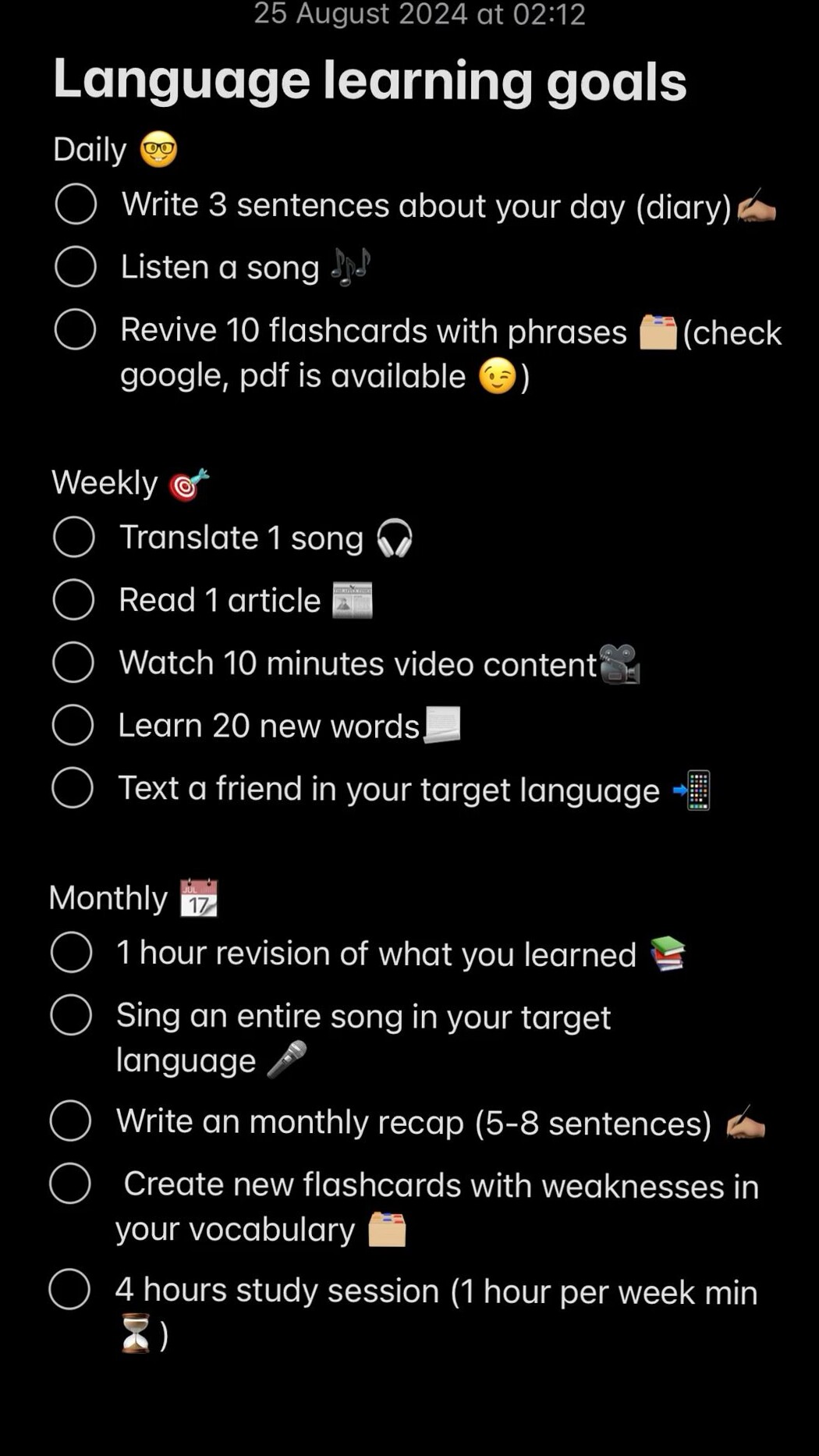 📅 📊 dream life manifestation: Language Learning Plans for Creative Minds