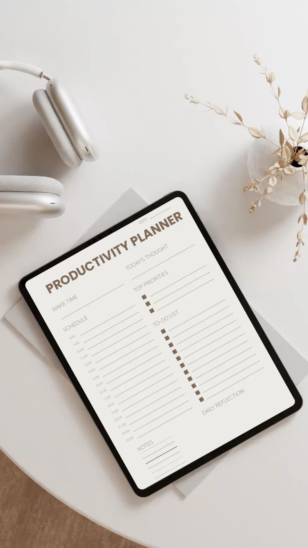 🪄 🌈 dream life manifestation: Minimalist Weekly Planner | Printable Template