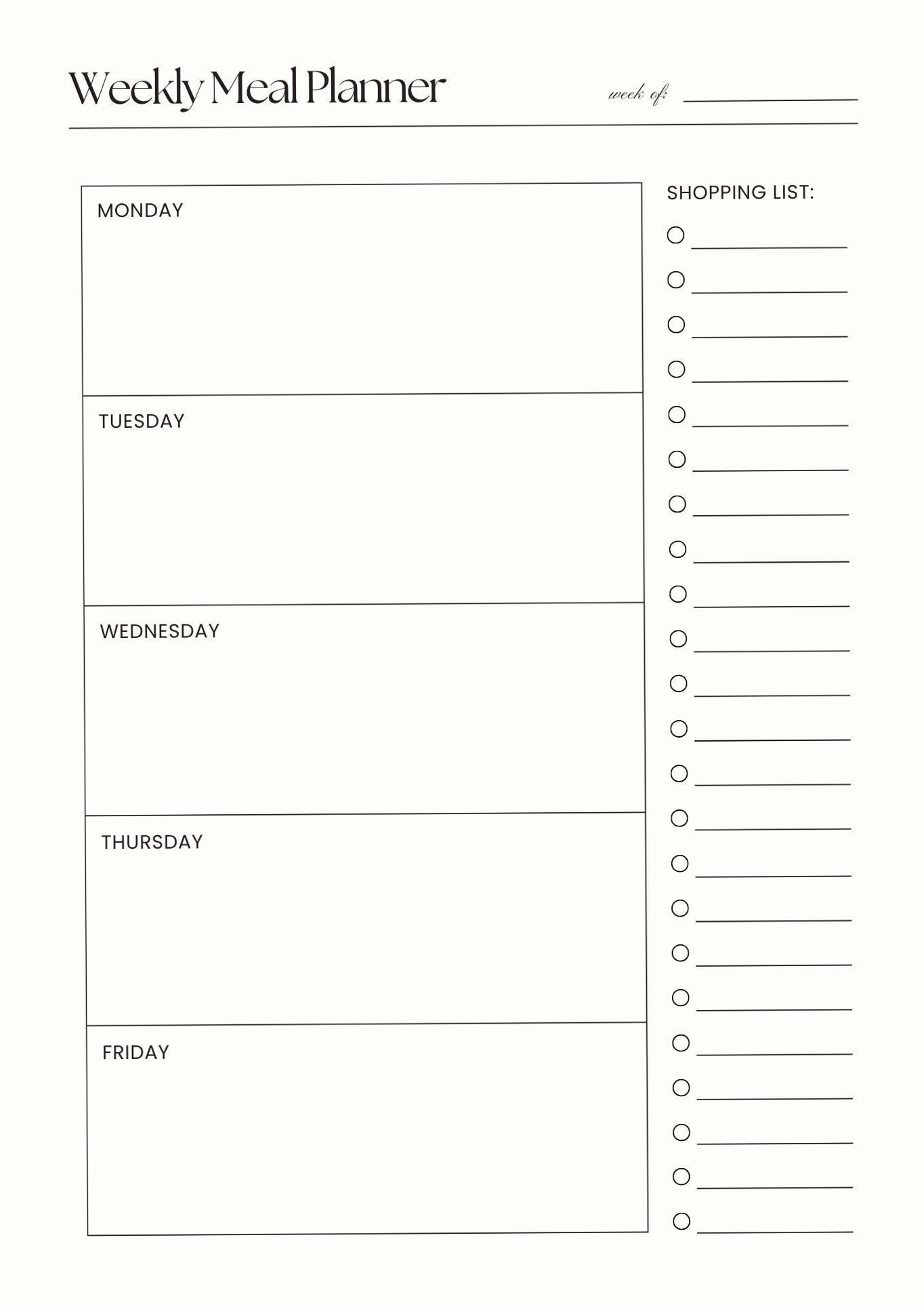 🎀 🎀 dream life manifestation: Stylish Weekly Meal Plan Template for Clean Girl Aesthetic