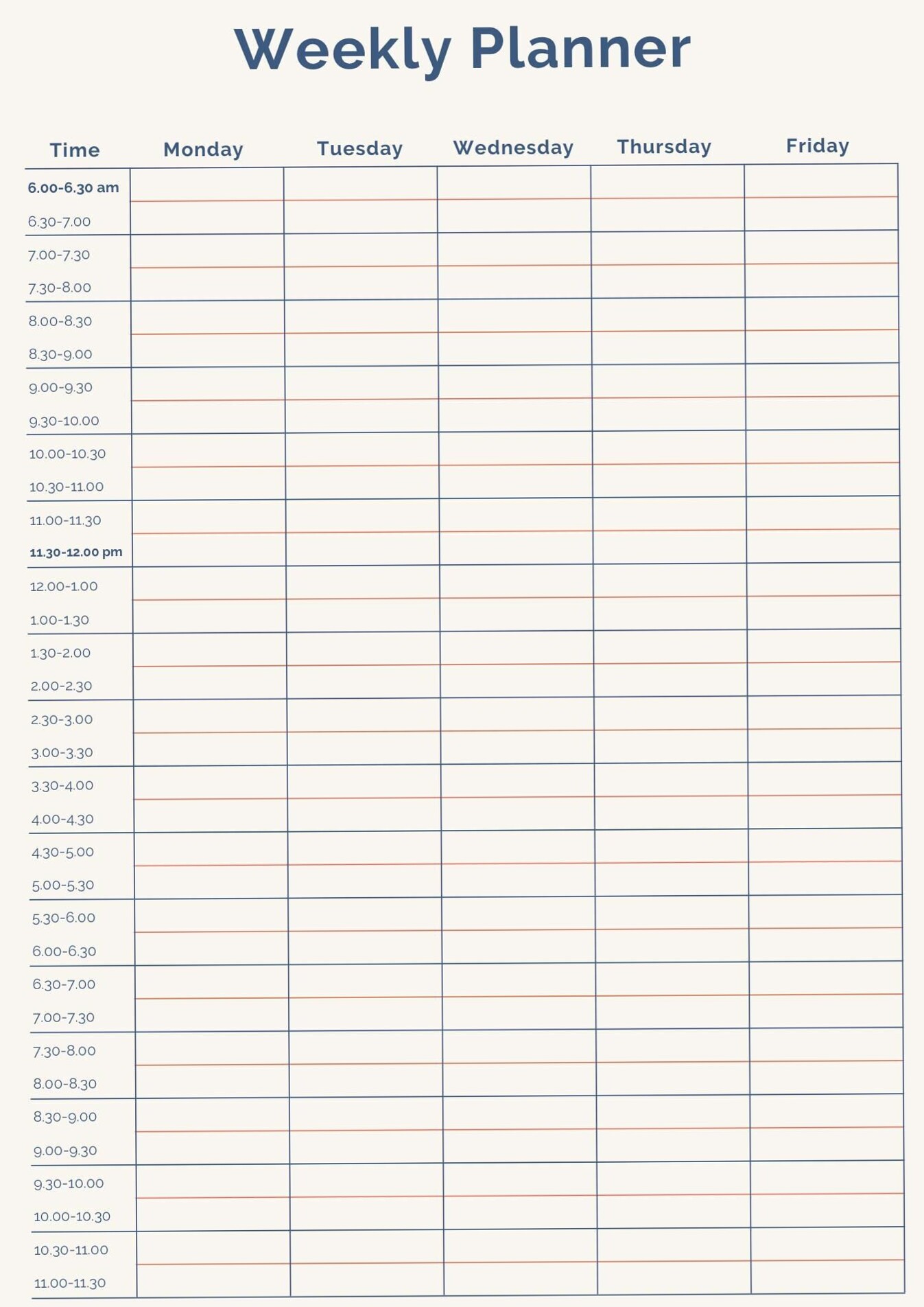 ☁️ 🕯️ dream life manifestation: Weekly Hourly Planner for Digital Design & Creative Planning