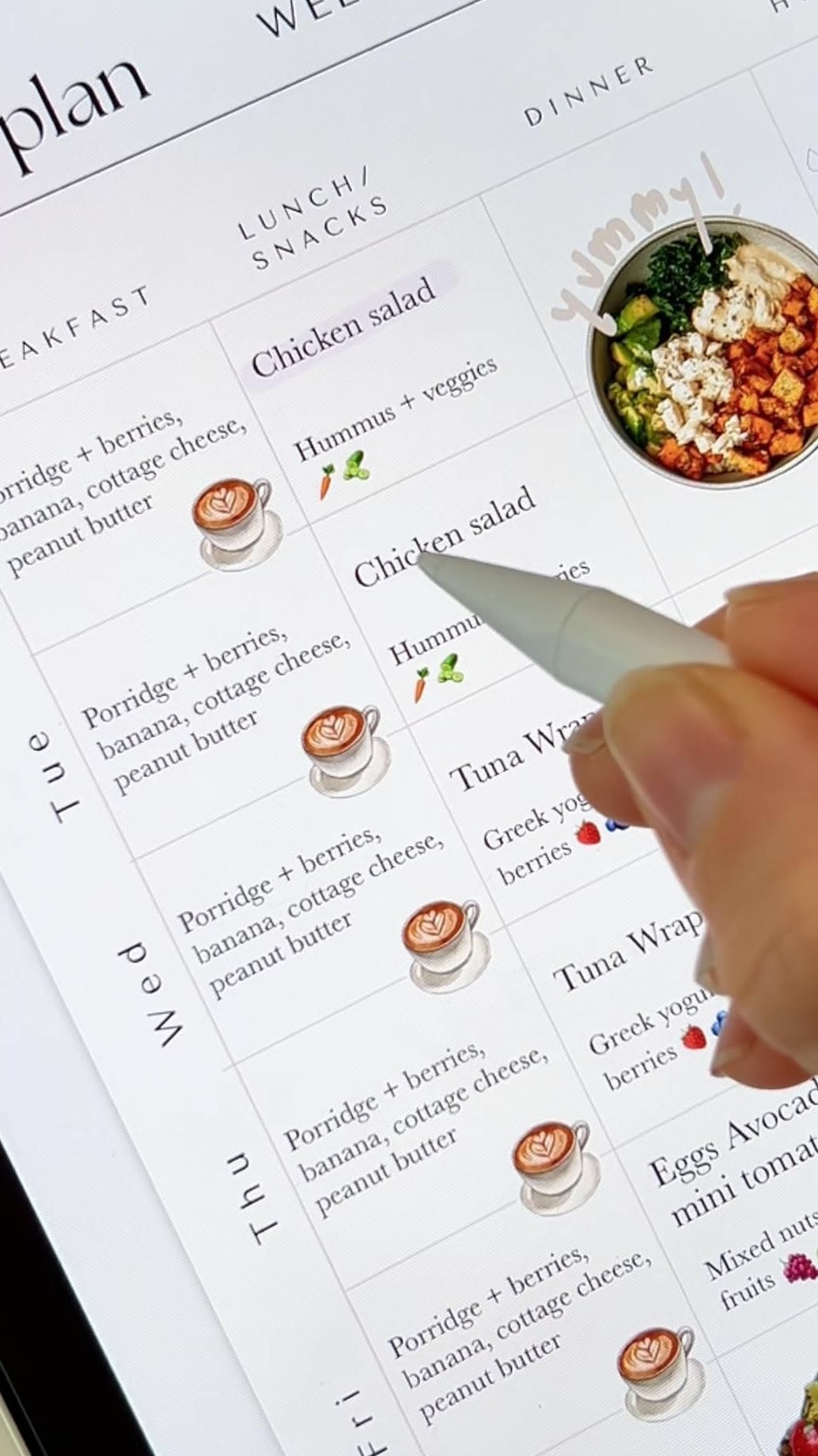 Efficient Meal Planning on iPad for Remote Work — 🖌️ 🌈 secret to staying productive