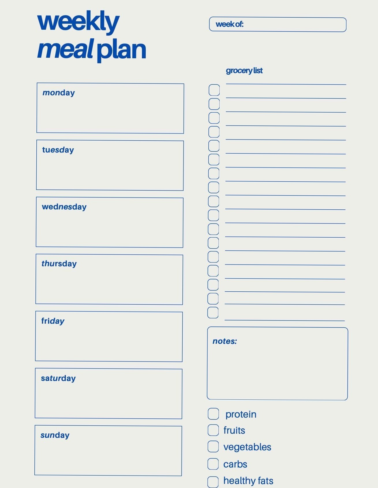 📍 🪄 Effortless Meal Planning Made Simple 🍽️ | romanticize your routine