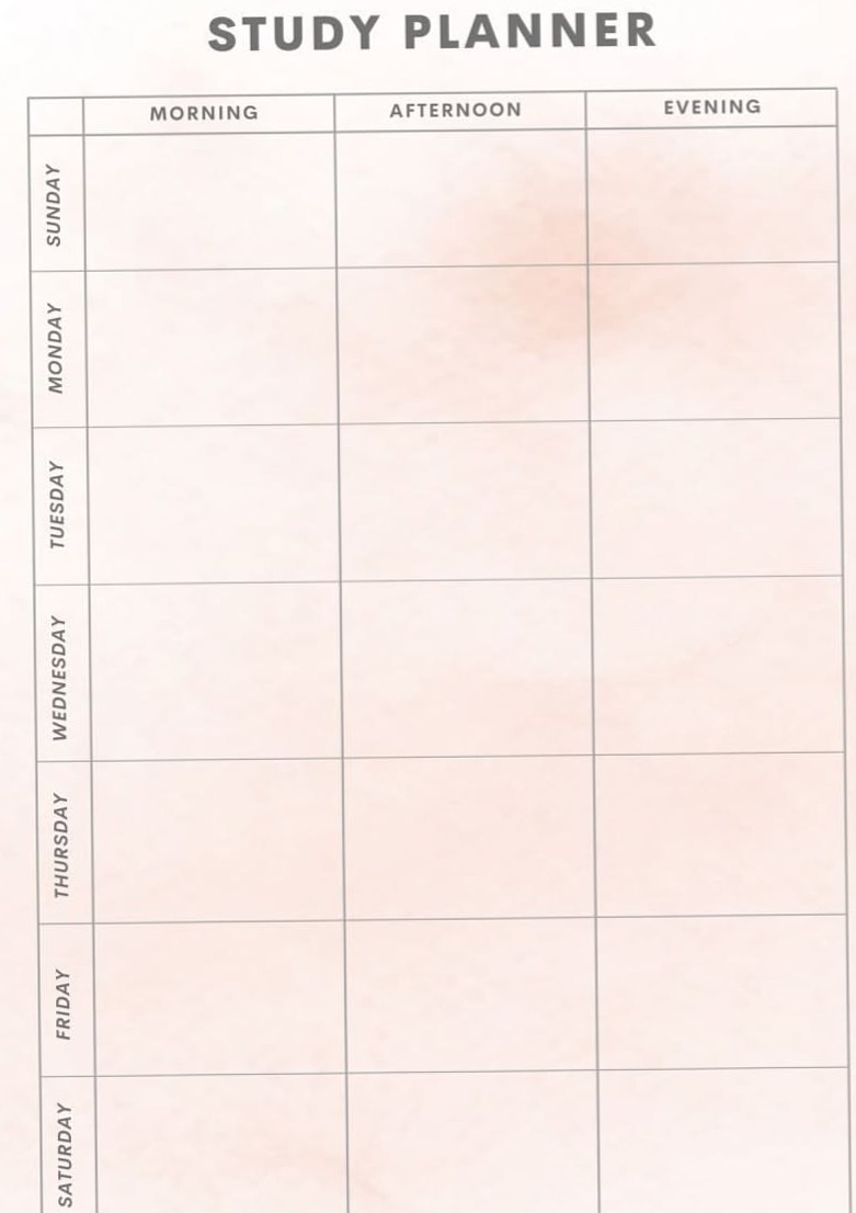 👰 🍰 Exam Study Template for Student Success – Secret to Productive Studying | dream life manifestation