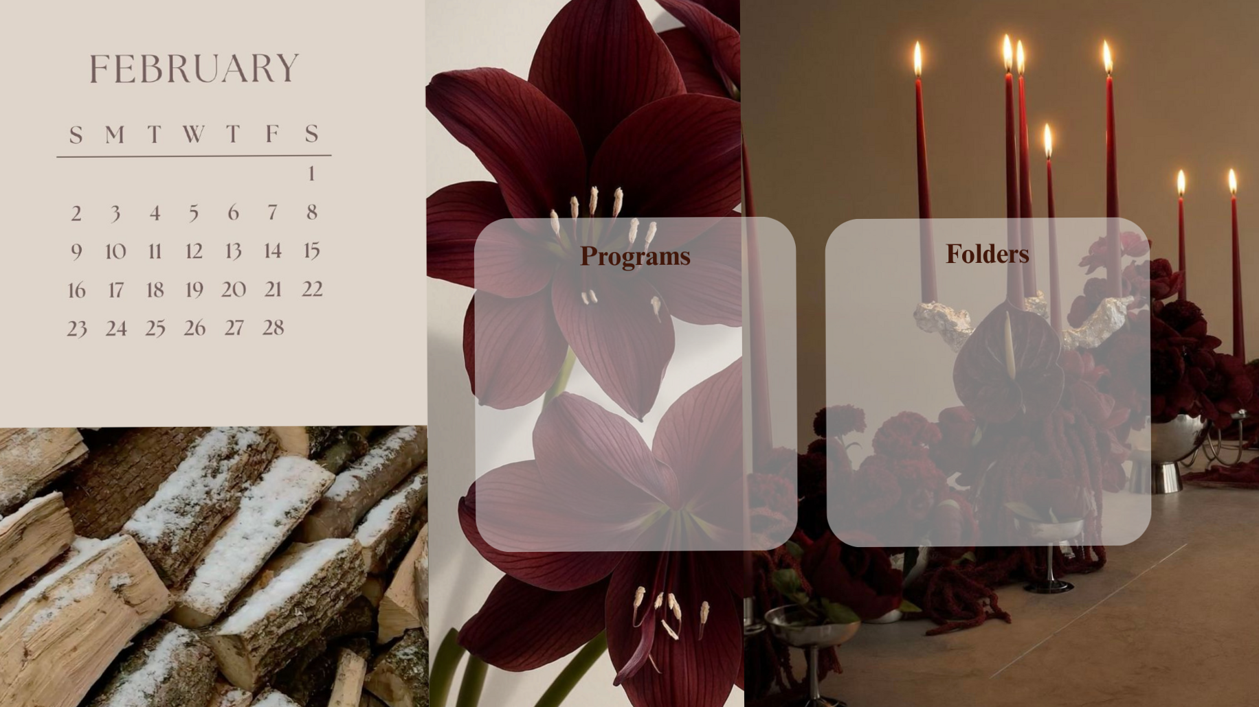 February 2026 Desktop Planner Wallpapers — 📅 📊 stay inspired all year long