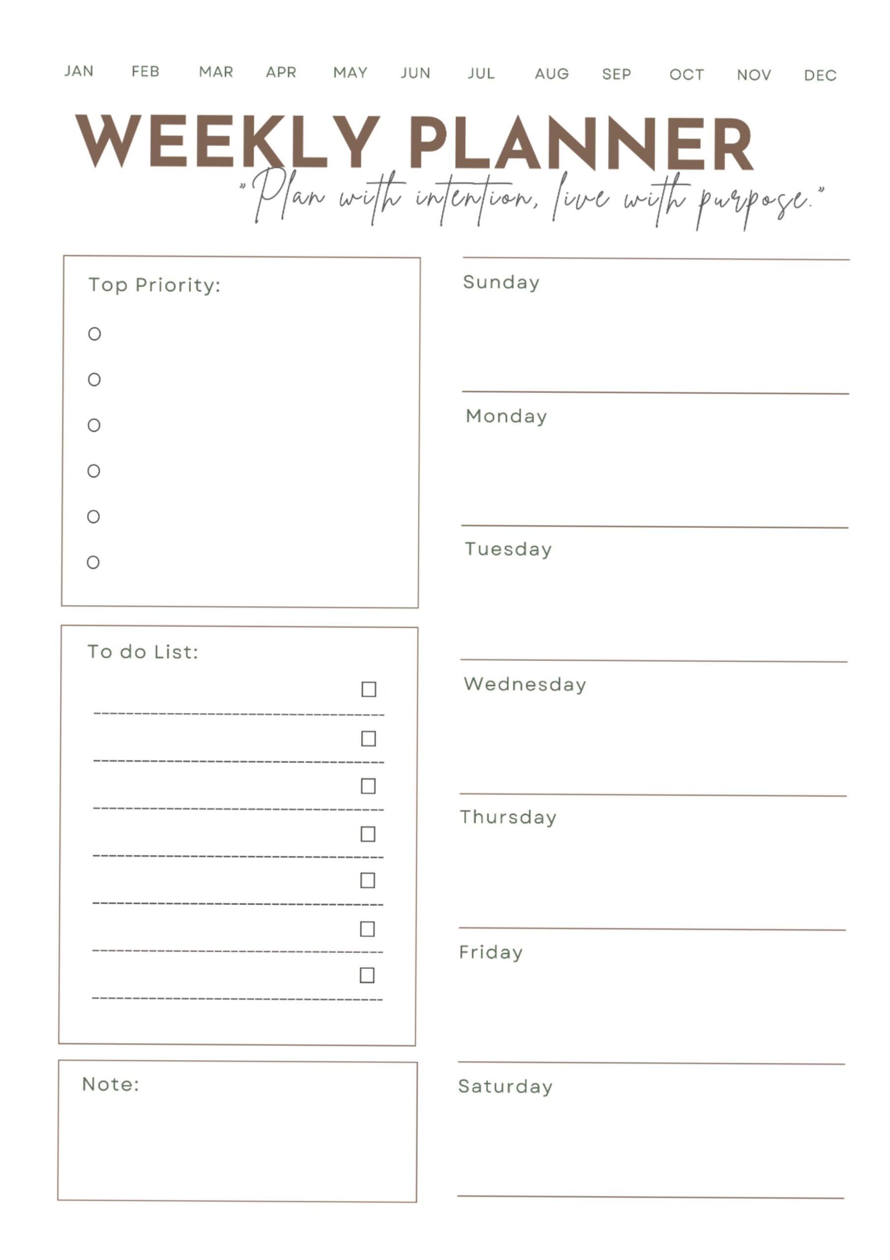 🖇️ 📌 Feminine Digital Weekly Planner for Students & WFH | GoodNotes Compatible | romanticize your routine