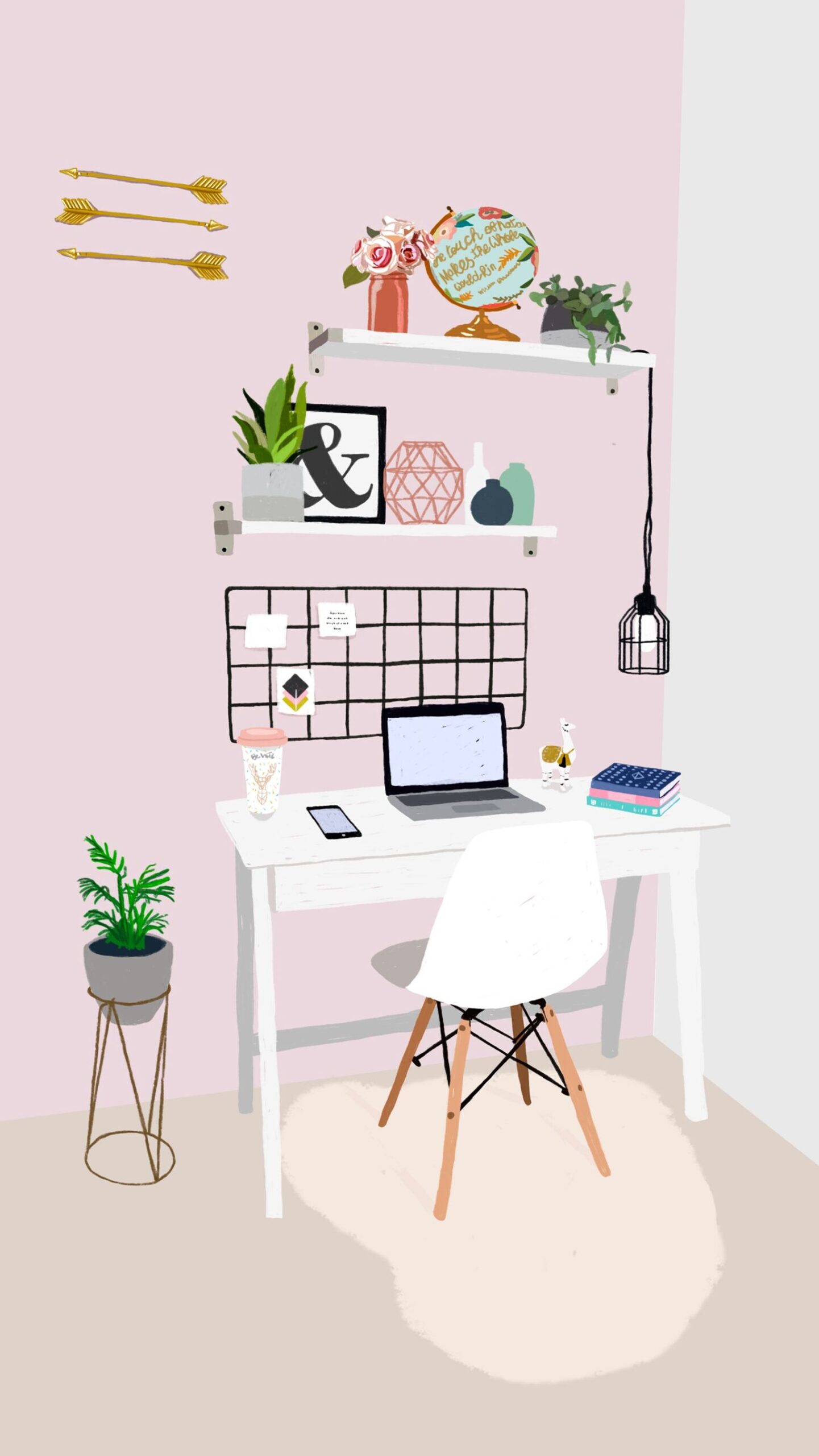 📝 📅 Fond d’écran desk — Calista | Design créatif & organisation digitale | secret to staying productive